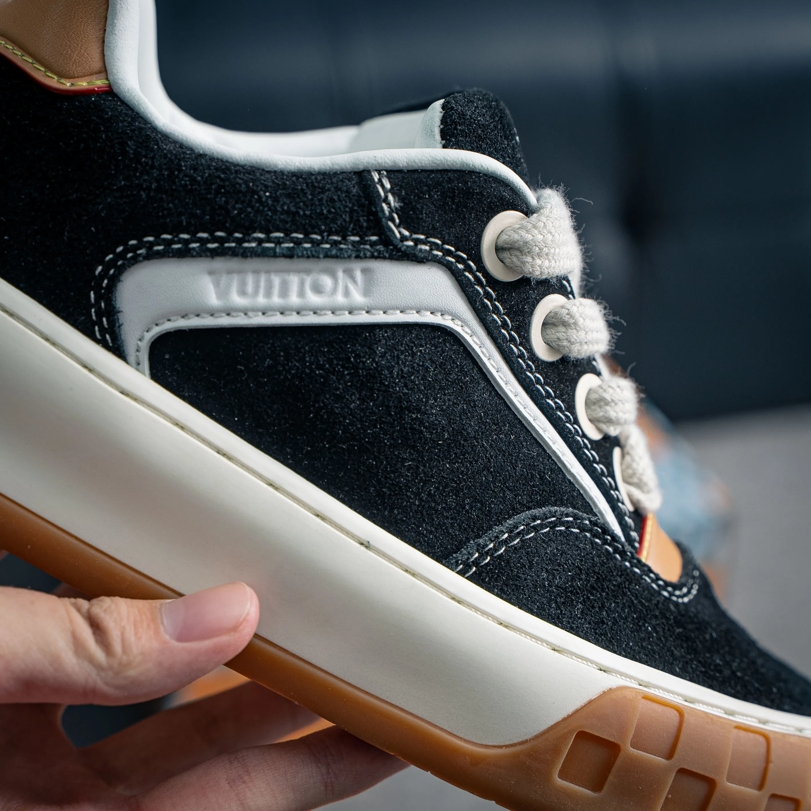 YS Premium -- LOUIS VUITTON Tilted Series｜2026 LV Tilted Low Sneakers Series Low-Top Retro Skate Shoes